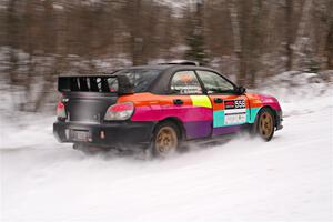 Colin Gleason / Marc Gutenberger Subaru Impreza 2.5RS on SS1, Nemadji Trail East I.