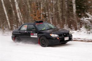 Jonah Becken / Peyton Reece Subaru Impreza 2.5i on SS1, Nemadji Trail East I.