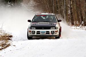 Aidan Hicks / John Hicks Subaru Impreza Wagon on SS2, Nemadji Trail West I.