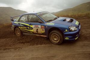 Mark Lovell / Steve Turvey Subaru WRX STi on Del Sur 1