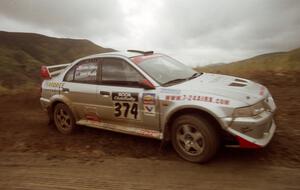 Leon Styles / John Dillon Mitsubishi Lancer Evo 6 on Del Sur 1