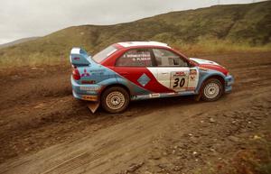 George Plsek / Jeff Burmeister Mitsubishi Lancer Evo 6 on Del Sur 1