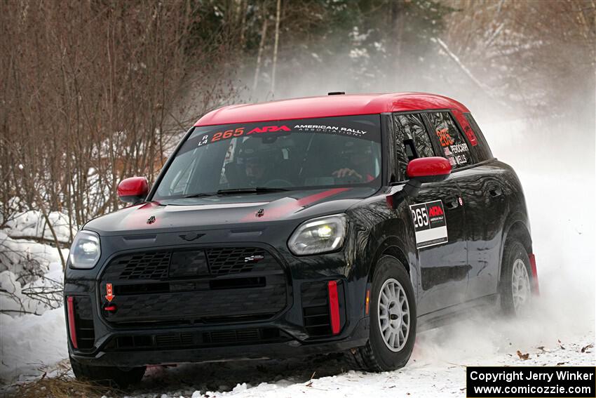 Luis Perocarpi / Mark Wells MINI Countryman JCW All4 on SS2, Nemadji Trail West I.