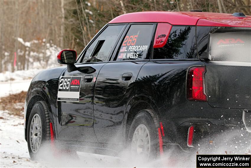Luis Perocarpi / Mark Wells MINI Countryman JCW All4 on SS2, Nemadji Trail West I.