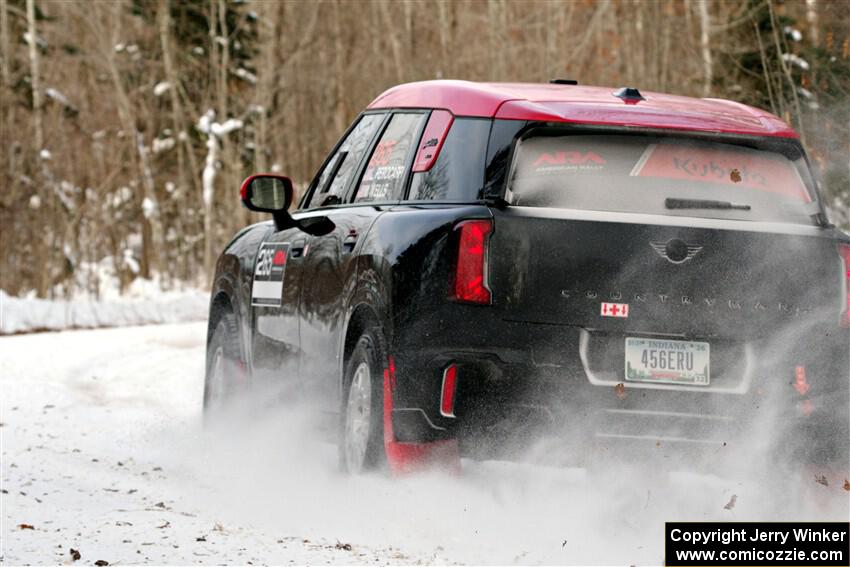 Luis Perocarpi / Mark Wells MINI Countryman JCW All4 on SS2, Nemadji Trail West I.