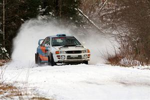 Tyler Matalas / Jake Robinson Subaru Impreza LX on SS2, Nemadji Trail West I.