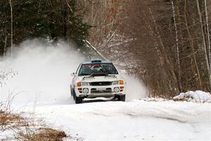 Tyler Matalas / Jake Robinson Subaru Impreza LX on SS2, Nemadji Trail West I.