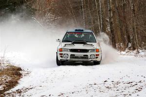Tyler Matalas / Jake Robinson Subaru Impreza LX on SS2, Nemadji Trail West I.