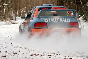 Tyler Matalas / Jake Robinson Subaru Impreza LX on SS2, Nemadji Trail West I.