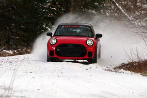 Cristian Perocarpi / David Quillen MINI Cooper JCW on SS2, Nemadji Trail West I.