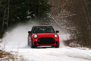 Cristian Perocarpi / David Quillen MINI Cooper JCW on SS2, Nemadji Trail West I.
