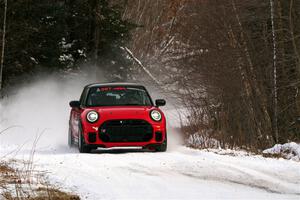 Cristian Perocarpi / David Quillen MINI Cooper JCW on SS2, Nemadji Trail West I.