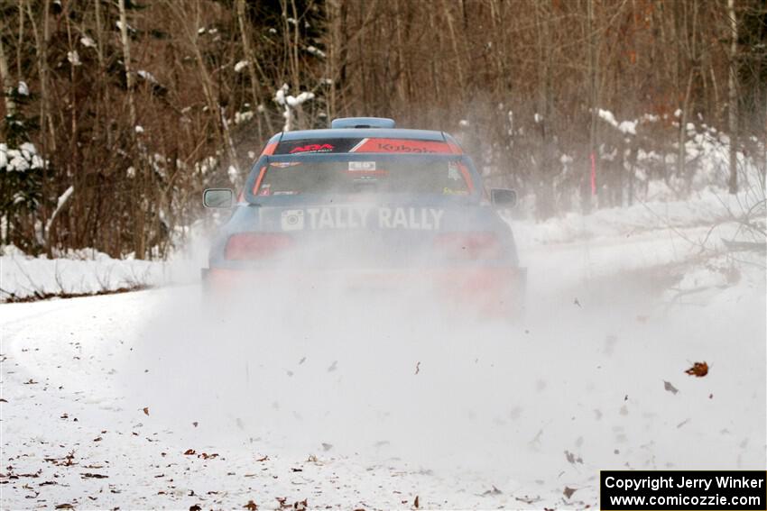 Tyler Matalas / Jake Robinson Subaru Impreza LX on SS2, Nemadji Trail West I.