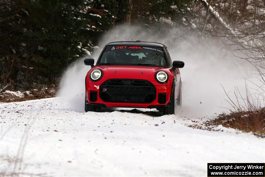 Cristian Perocarpi / David Quillen MINI Cooper JCW on SS2, Nemadji Trail West I.