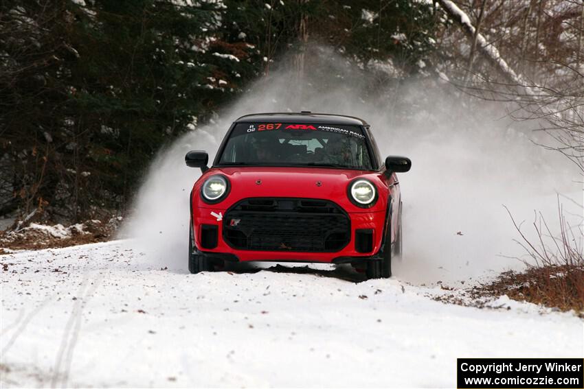Cristian Perocarpi / David Quillen MINI Cooper JCW on SS2, Nemadji Trail West I.