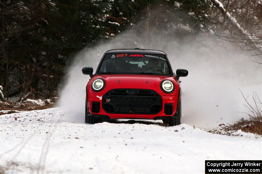 Cristian Perocarpi / David Quillen MINI Cooper JCW on SS2, Nemadji Trail West I.