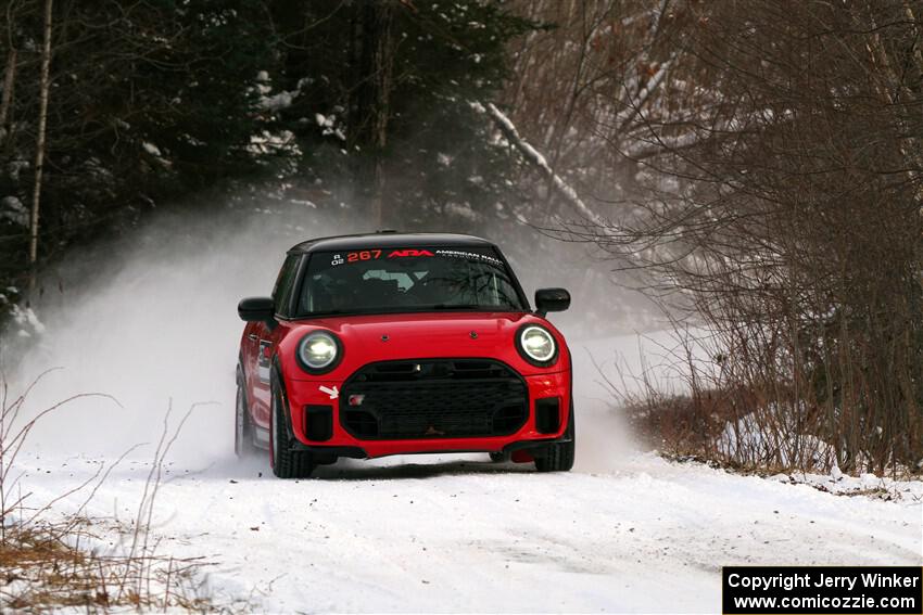 Cristian Perocarpi / David Quillen MINI Cooper JCW on SS2, Nemadji Trail West I.