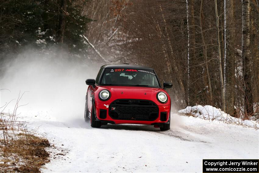 Cristian Perocarpi / David Quillen MINI Cooper JCW on SS2, Nemadji Trail West I.