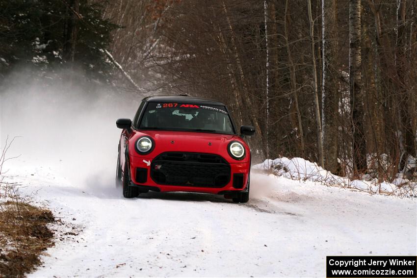 Cristian Perocarpi / David Quillen MINI Cooper JCW on SS2, Nemadji Trail West I.