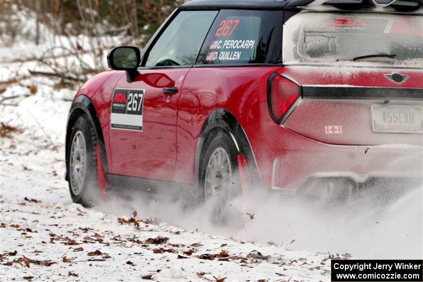 Cristian Perocarpi / David Quillen MINI Cooper JCW on SS2, Nemadji Trail West I.