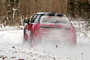 Cristian Perocarpi / David Quillen MINI Cooper JCW on SS2, Nemadji Trail West I.