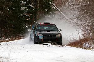 Matt James / Jackie James Subaru Impreza on SS2, Nemadji Trail West I.