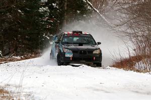 Matt James / Jackie James Subaru Impreza on SS2, Nemadji Trail West I.