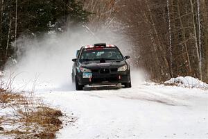 Matt James / Jackie James Subaru Impreza on SS2, Nemadji Trail West I.