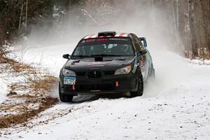 Matt James / Jackie James Subaru Impreza on SS2, Nemadji Trail West I.