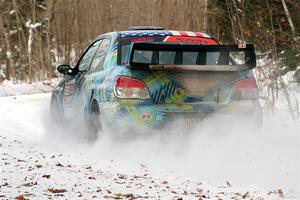 Matt James / Jackie James Subaru Impreza on SS2, Nemadji Trail West I.