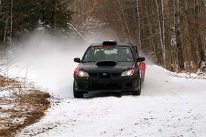 Colin Gleason / Marc Gutenberger Subaru Impreza 2.5RS on SS2, Nemadji Trail West I.