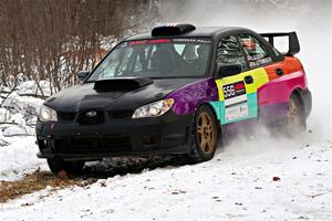 Colin Gleason / Marc Gutenberger Subaru Impreza 2.5RS on SS2, Nemadji Trail West I.