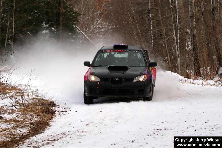 Colin Gleason / Marc Gutenberger Subaru Impreza 2.5RS on SS2, Nemadji Trail West I.