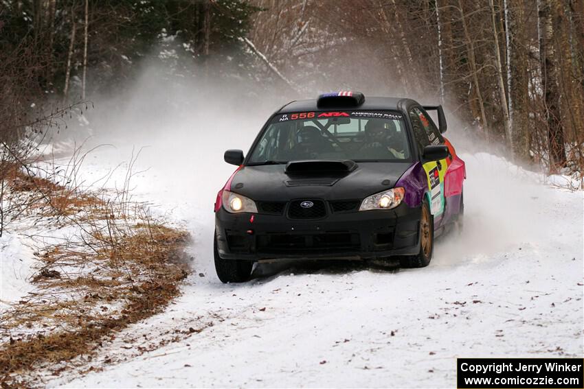 Colin Gleason / Marc Gutenberger Subaru Impreza 2.5RS on SS2, Nemadji Trail West I.