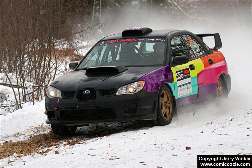 Colin Gleason / Marc Gutenberger Subaru Impreza 2.5RS on SS2, Nemadji Trail West I.