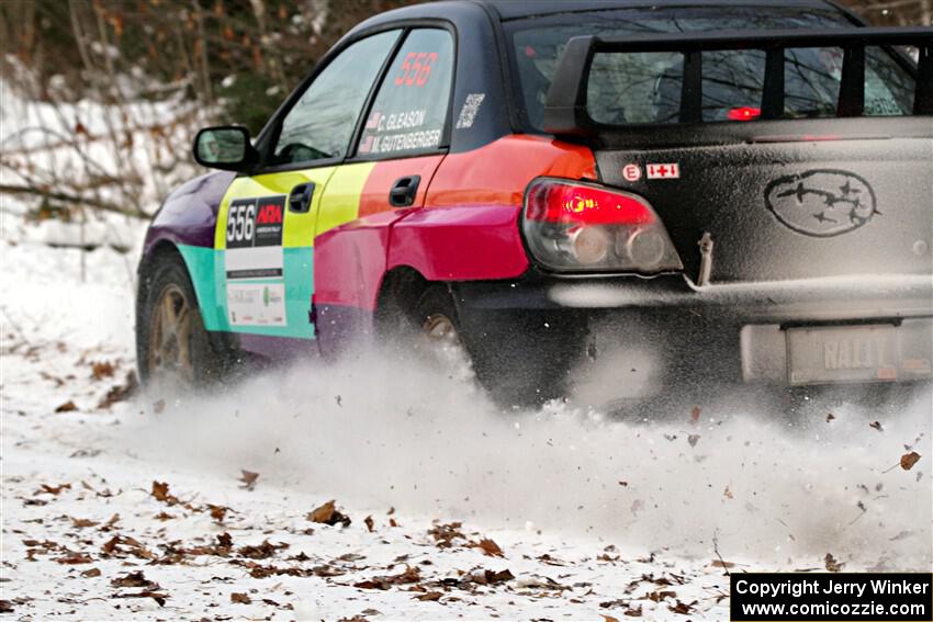 Colin Gleason / Marc Gutenberger Subaru Impreza 2.5RS on SS2, Nemadji Trail West I.