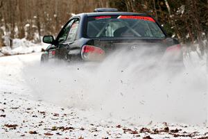 Jonah Becken / Peyton Reece Subaru Impreza 2.5i on SS2, Nemadji Trail West I.
