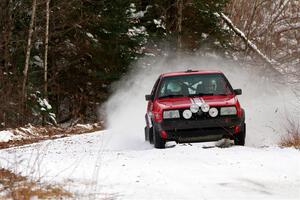 Nino Ortega / Peyton Goldenstein VW GTI on SS2, Nemadji Trail West I.