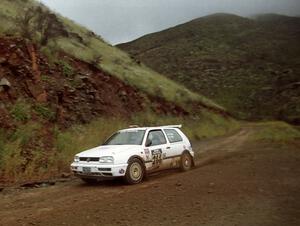 Scott Fuller / Jeff Call VW GTI on Del Sur 1