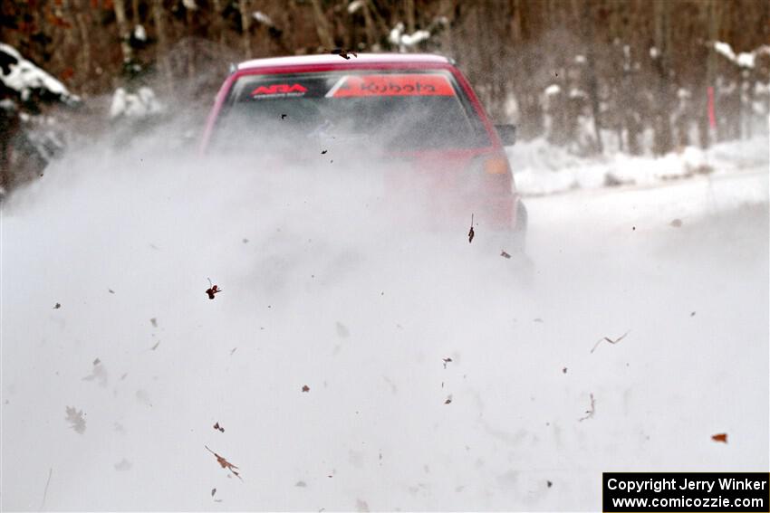 Nino Ortega / Peyton Goldenstein VW GTI on SS2, Nemadji Trail West I.