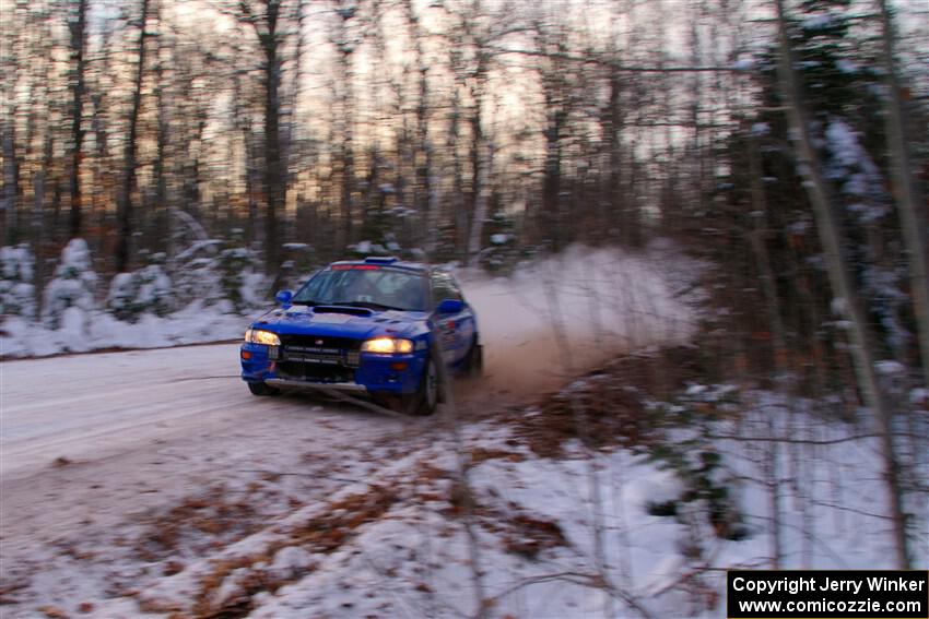Connor Himes / Elliot Prusi Subaru Impreza on SS3, Nemadji Trail East II.
