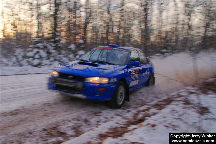Connor Himes / Elliot Prusi Subaru Impreza on SS3, Nemadji Trail East II.