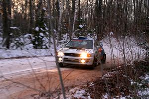 Tyler Matalas / Jake Robinson Subaru Impreza LX on SS3, Nemadji Trail East II.