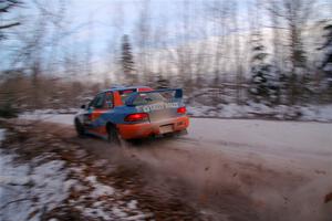 Tyler Matalas / Jake Robinson Subaru Impreza LX on SS3, Nemadji Trail East II.