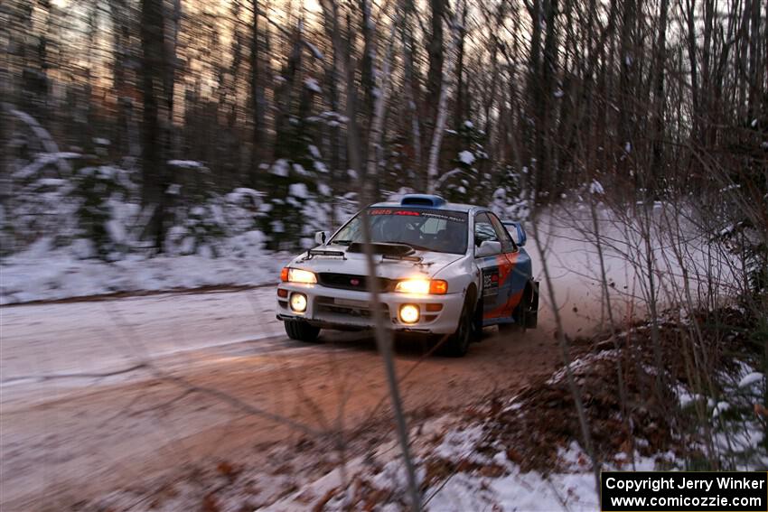 Tyler Matalas / Jake Robinson Subaru Impreza LX on SS3, Nemadji Trail East II.