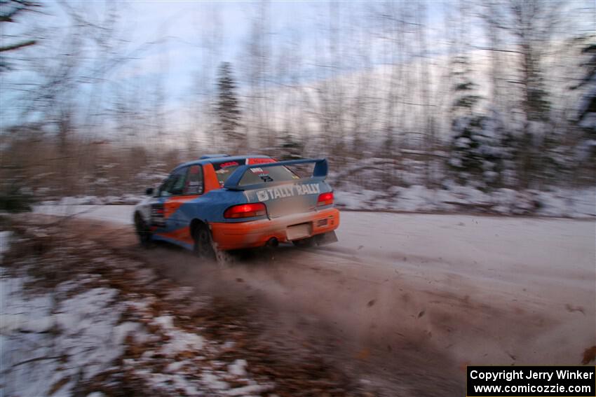 Tyler Matalas / Jake Robinson Subaru Impreza LX on SS3, Nemadji Trail East II.