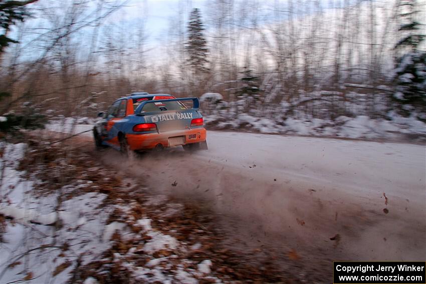 Tyler Matalas / Jake Robinson Subaru Impreza LX on SS3, Nemadji Trail East II.
