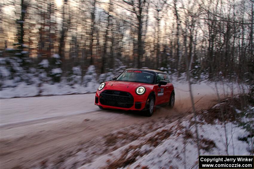 Cristian Perocarpi / David Quillen MINI Cooper JCW on SS3, Nemadji Trail East II.