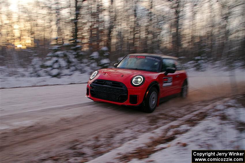 Cristian Perocarpi / David Quillen MINI Cooper JCW on SS3, Nemadji Trail East II.