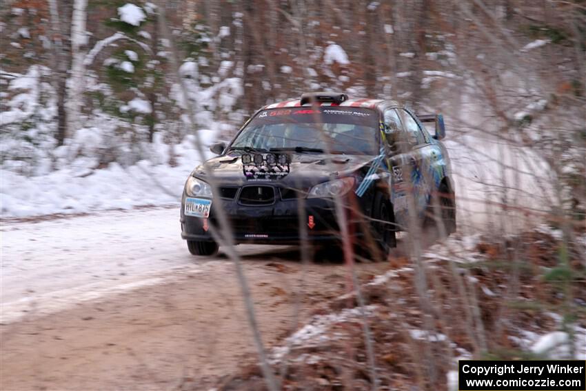 Matt James / Jackie James Subaru Impreza on SS3, Nemadji Trail East II.
